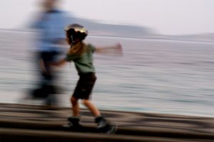 rollerblading